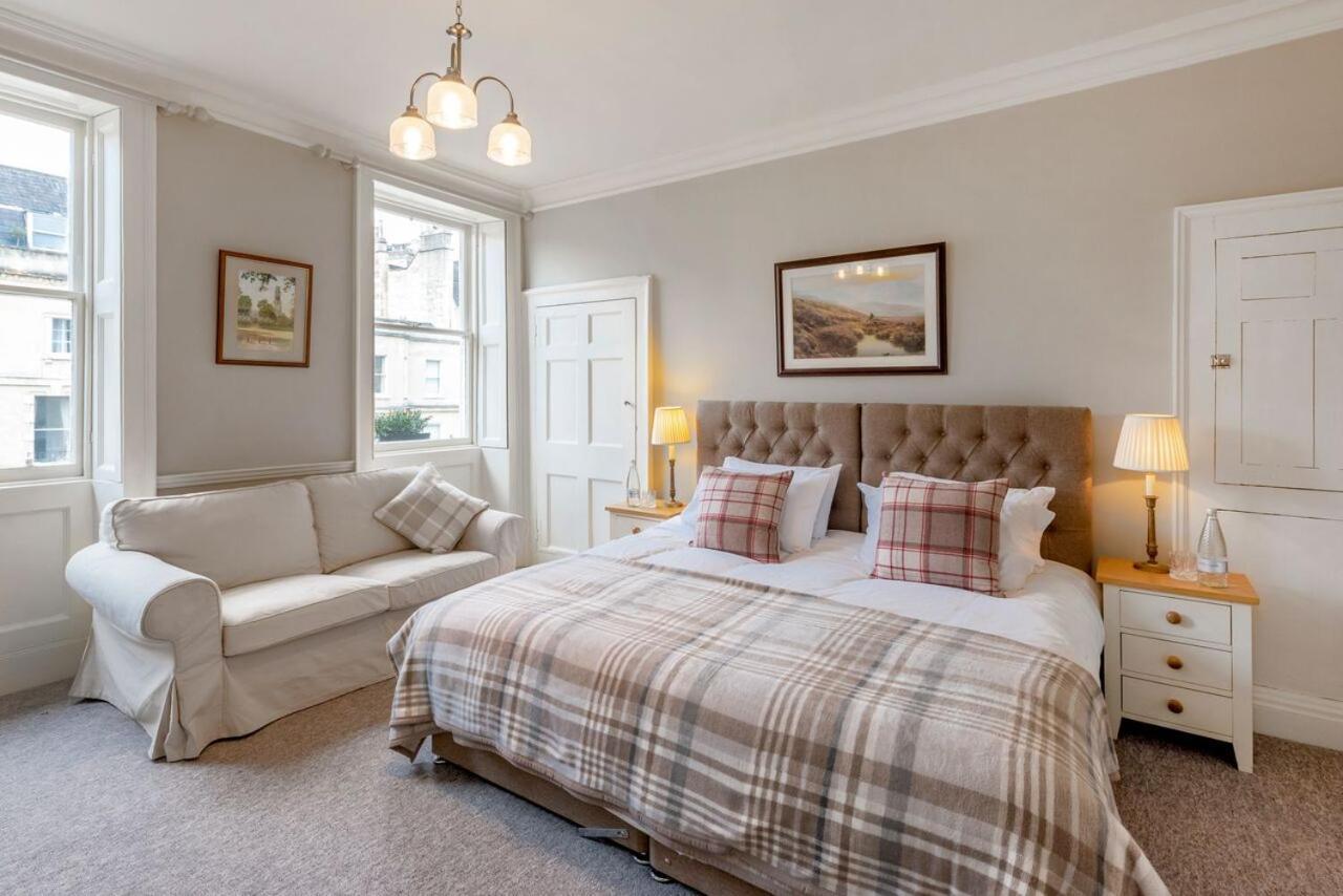 Luxury Two Floor Central Duplex Apartment Free Parking Bath Buitenkant foto