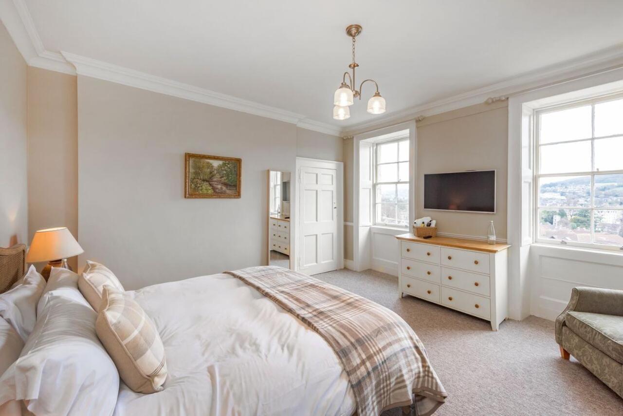 Luxury Two Floor Central Duplex Apartment Free Parking Bath Buitenkant foto